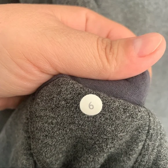 Lululemon heather gray cocoon wrap button jacket 6 - Picture 5 of 6